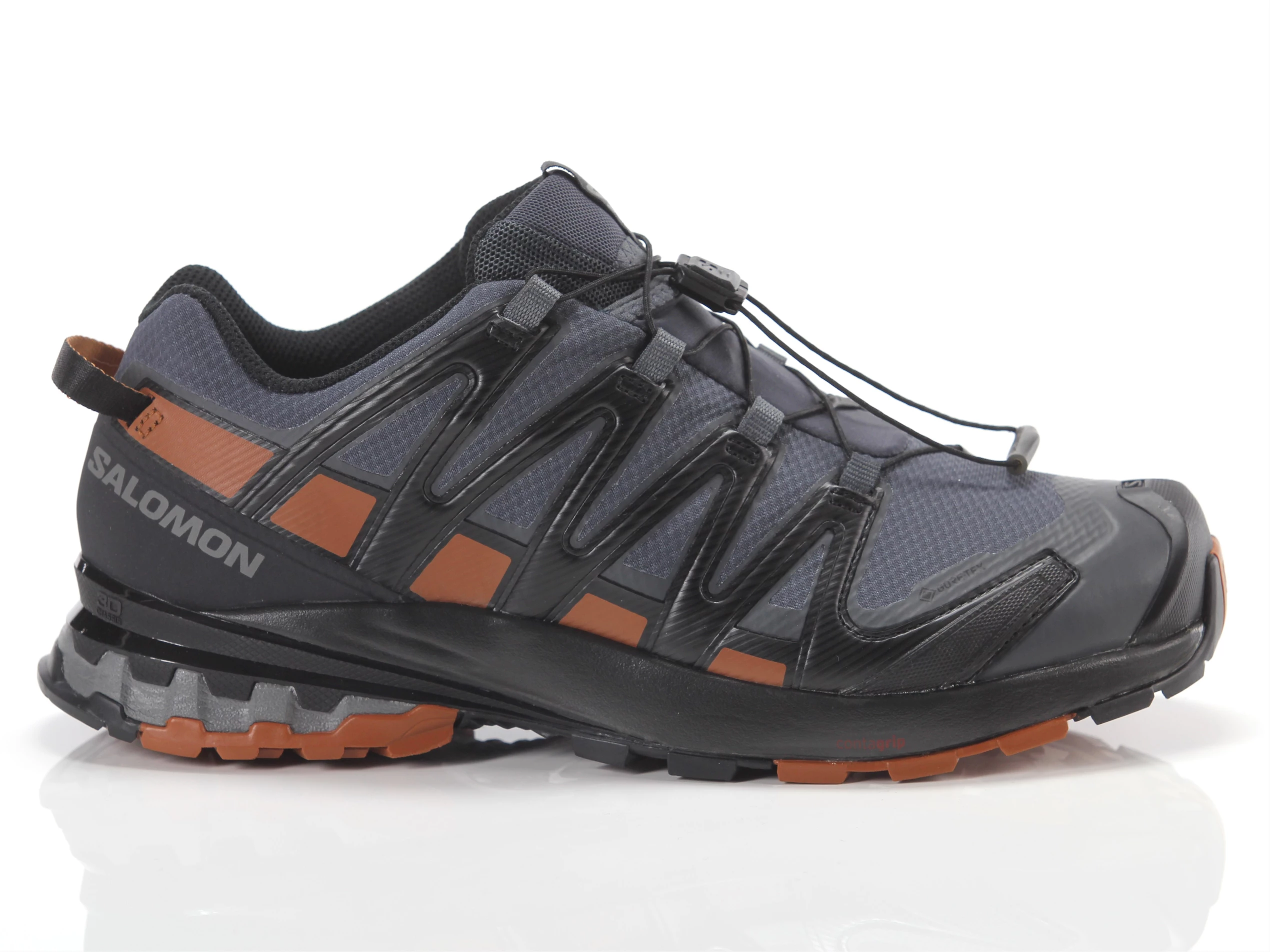 Salomon Xa Pro 3D V8 Gtx Ebony Caramel Cafe Black man 409892 YOUSPORTY